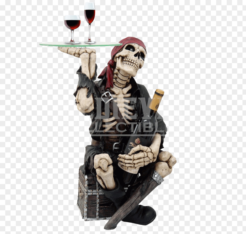 Pirate Rum Wine Racks Table Bottle Glass PNG