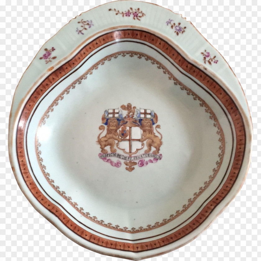 Plate Chinese Export Porcelain Tableware Ceramic PNG