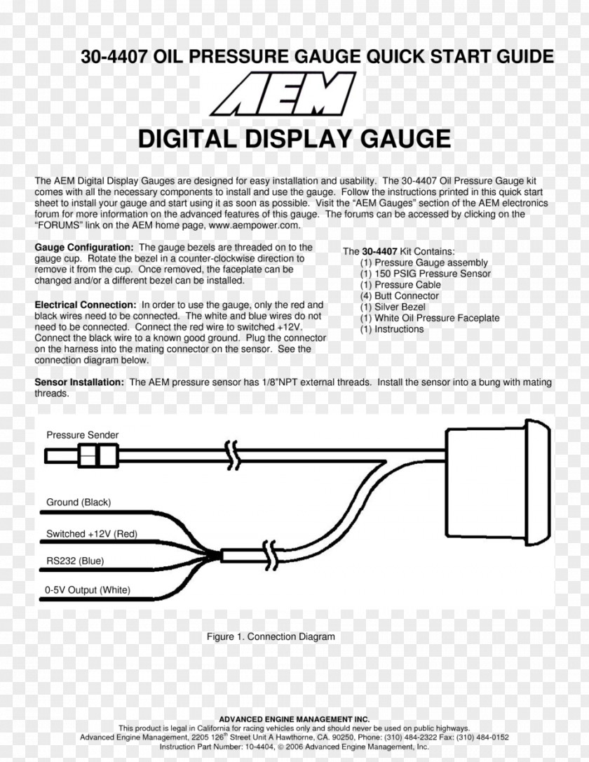 Pressure Gauge Wiring Diagram Electrical Wires & Cable Fuse PNG