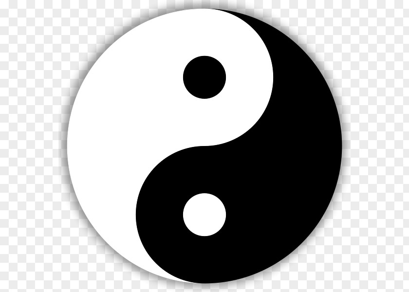 Symbol Yin And Yang The Book Of Balance Harmony Taijitu Chinese Philosophy PNG