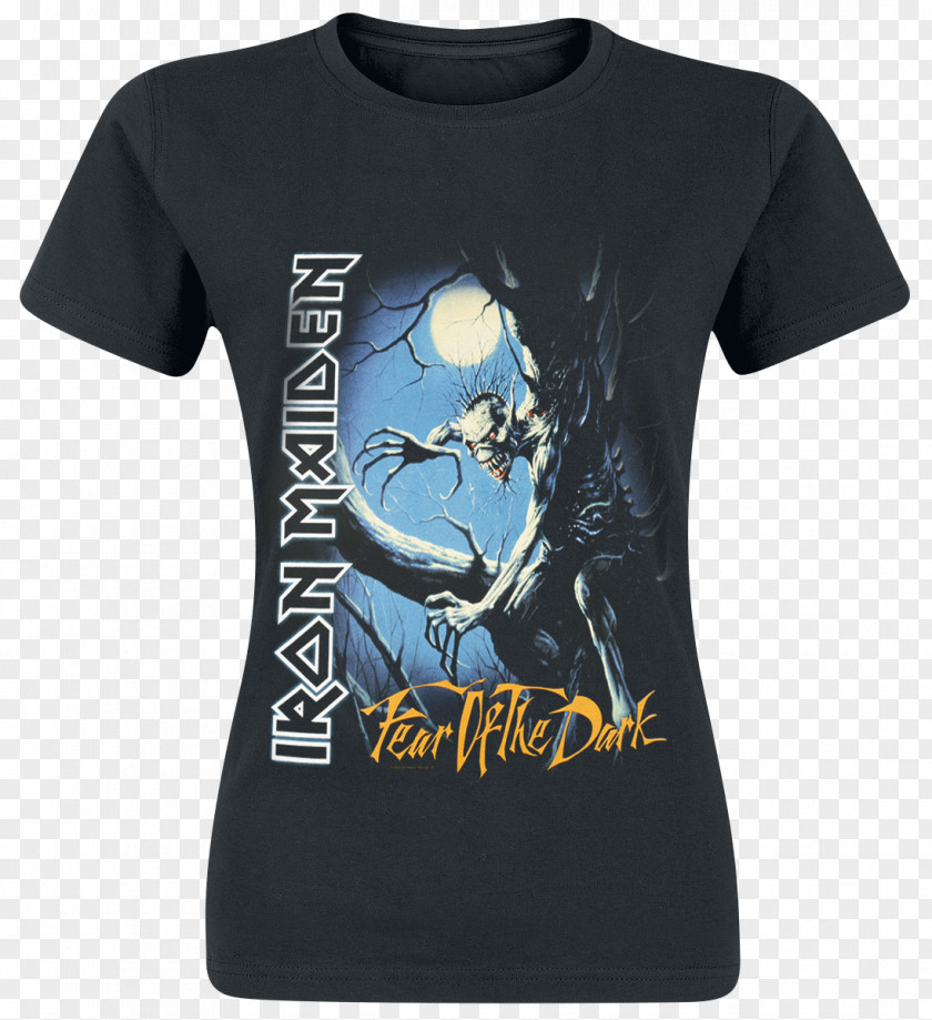 T-shirt Fear Of The Dark Iron Maiden PNG