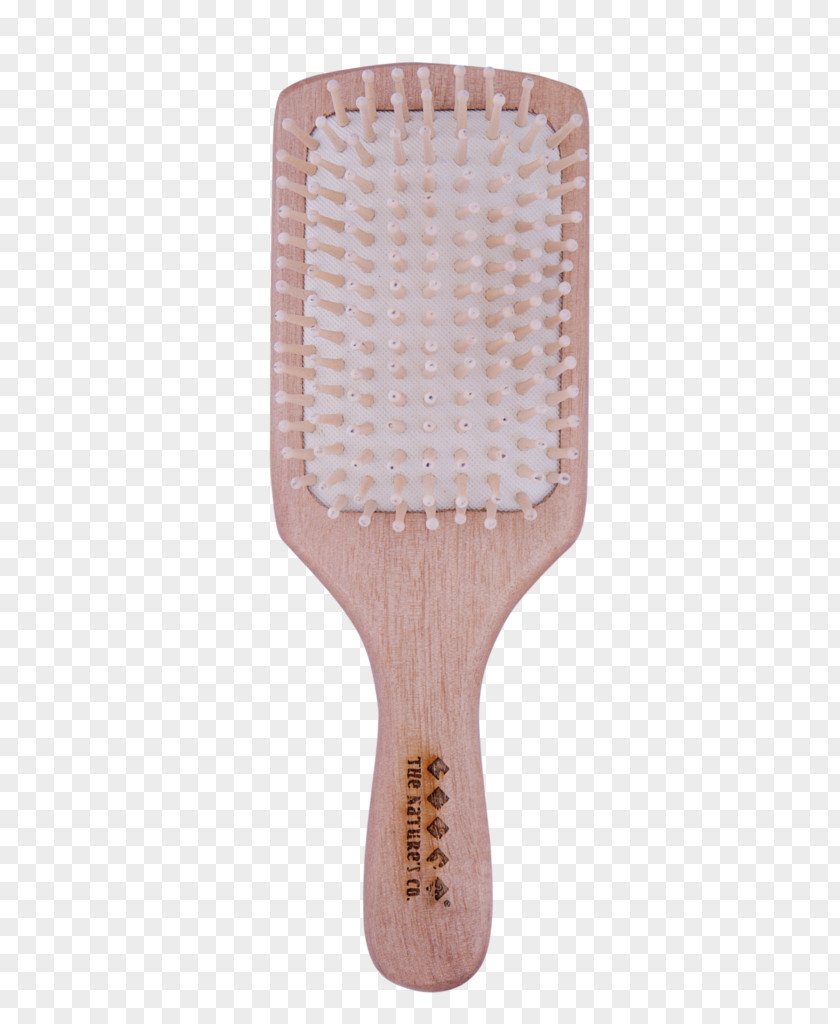 Wooden Padle Brush PNG