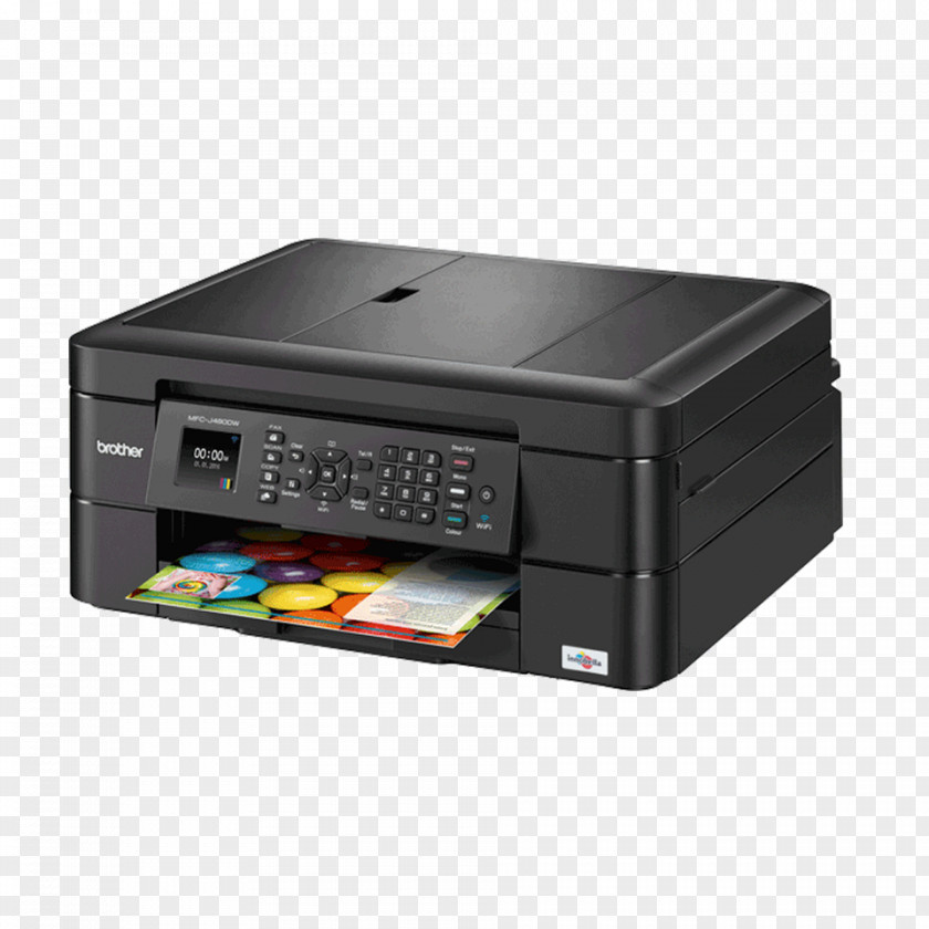 Brother Inkjet Printing Multi-function Printer Industries Ink Cartridge PNG