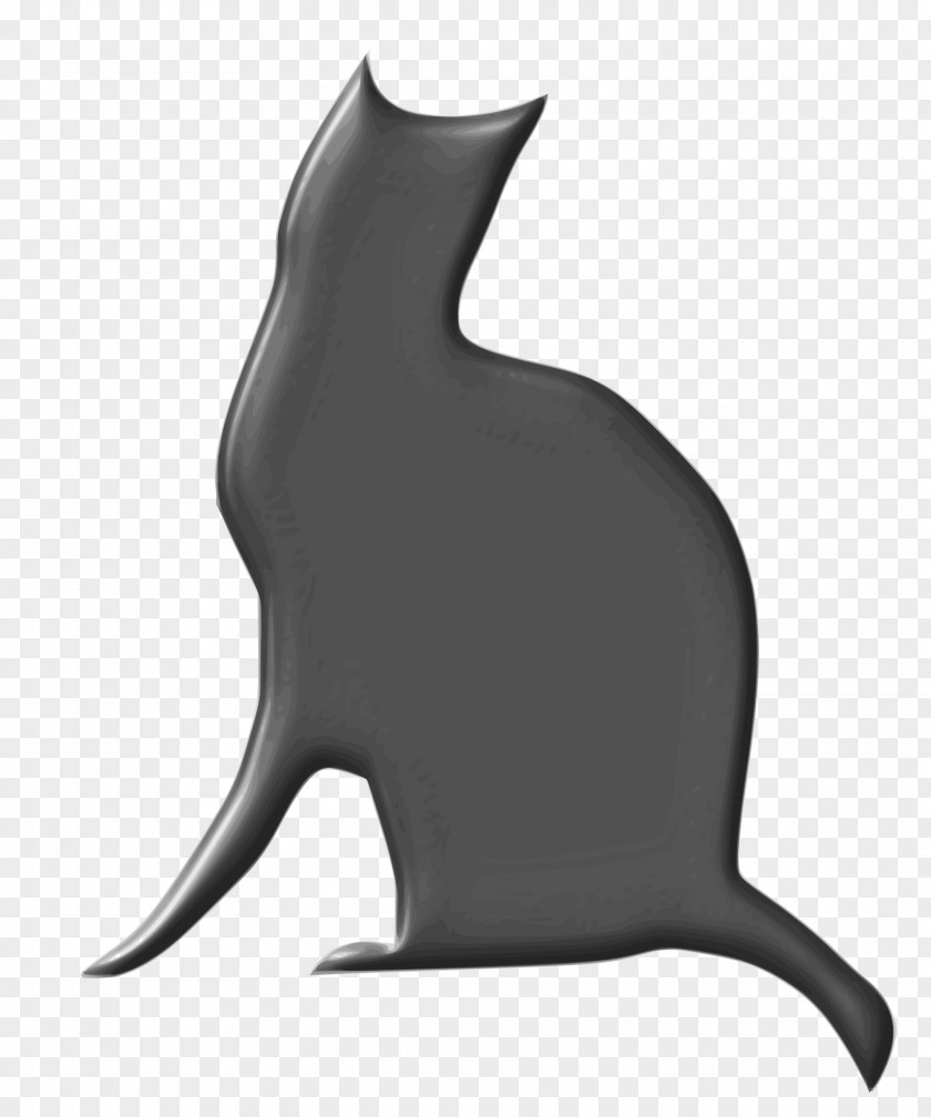 Cat Black Tail Clip Art PNG