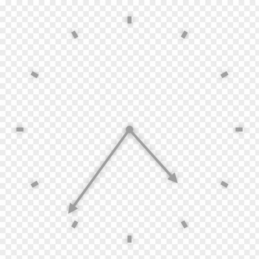 Clock Triangle Point PNG