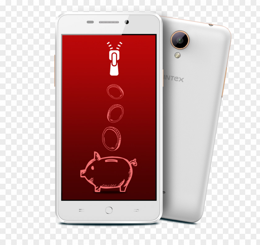 Smartphone Feature Phone Intex Aqua A4 4G Smart World PNG