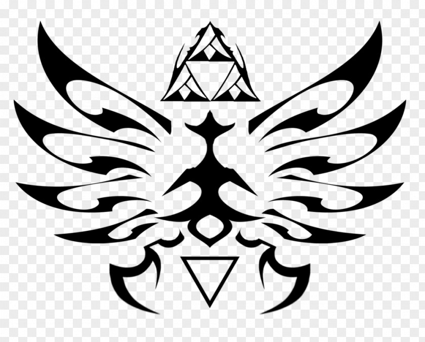 Tribal The Legend Of Zelda: Twilight Princess HD Skyward Sword Link Symbol Video Game PNG