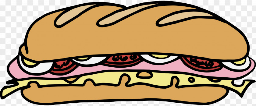 Tuna Sandwich Cliparts Submarine Delicatessen Bacon Clip Art PNG