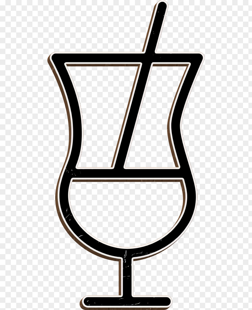 Food Icon Web Application UI Half Filled Cocktail Glass PNG