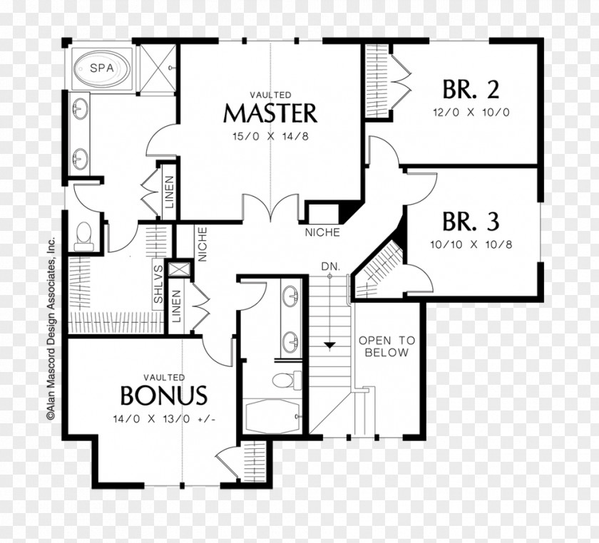 House Plan Building Floor PNG