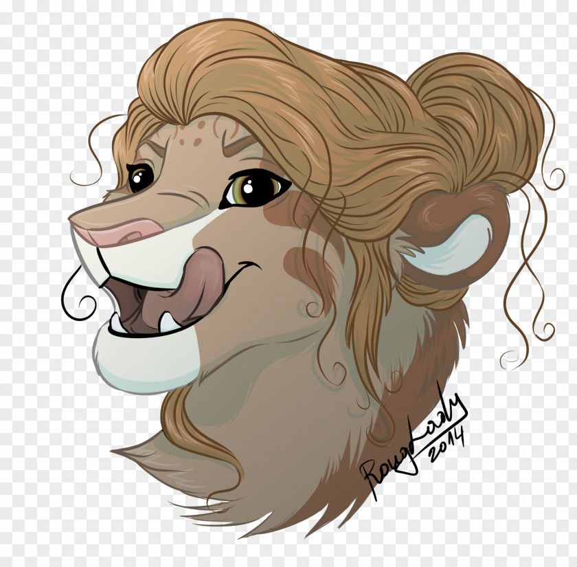 Lion Cat Nose Dog Mammal PNG