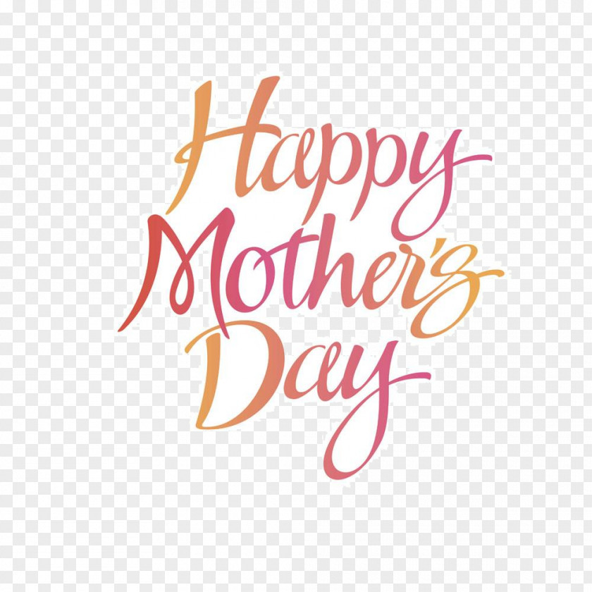 Mother 's Day Happy Gradient English Word Mothers Plainfield Public Library Central Woman Clip Art PNG