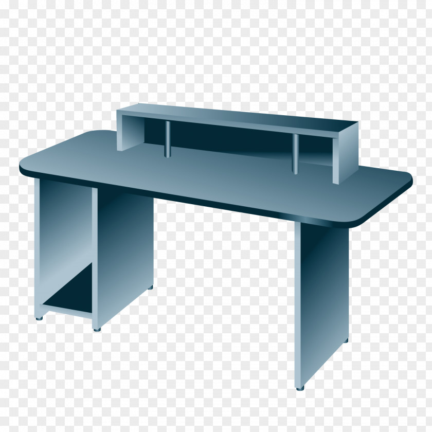 Vector Computer Desk Table PNG