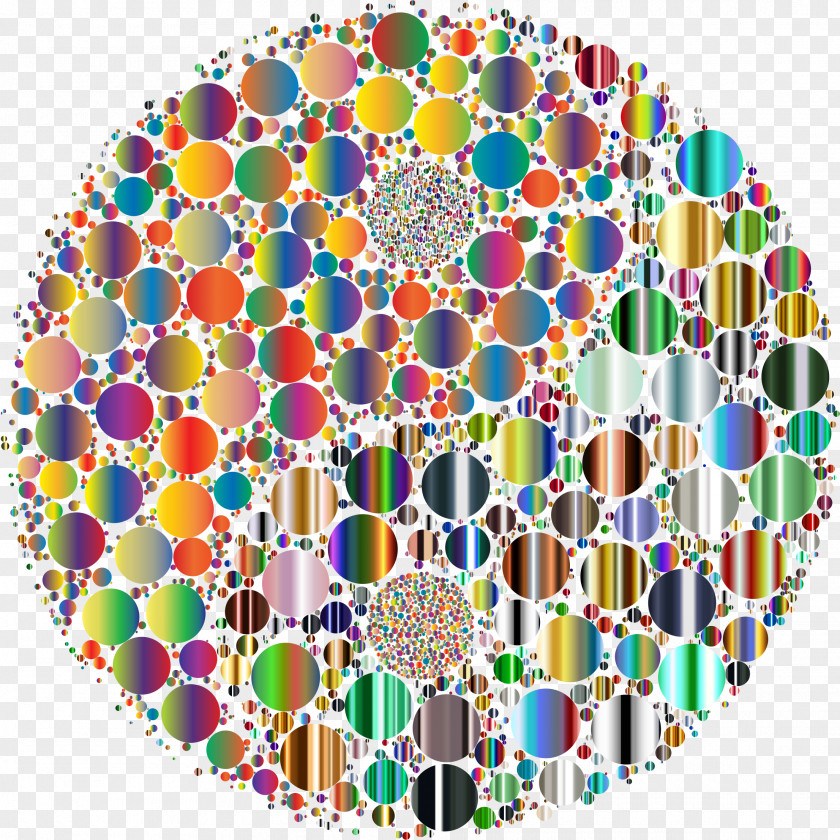 Circle Fractal Color Clip Art PNG