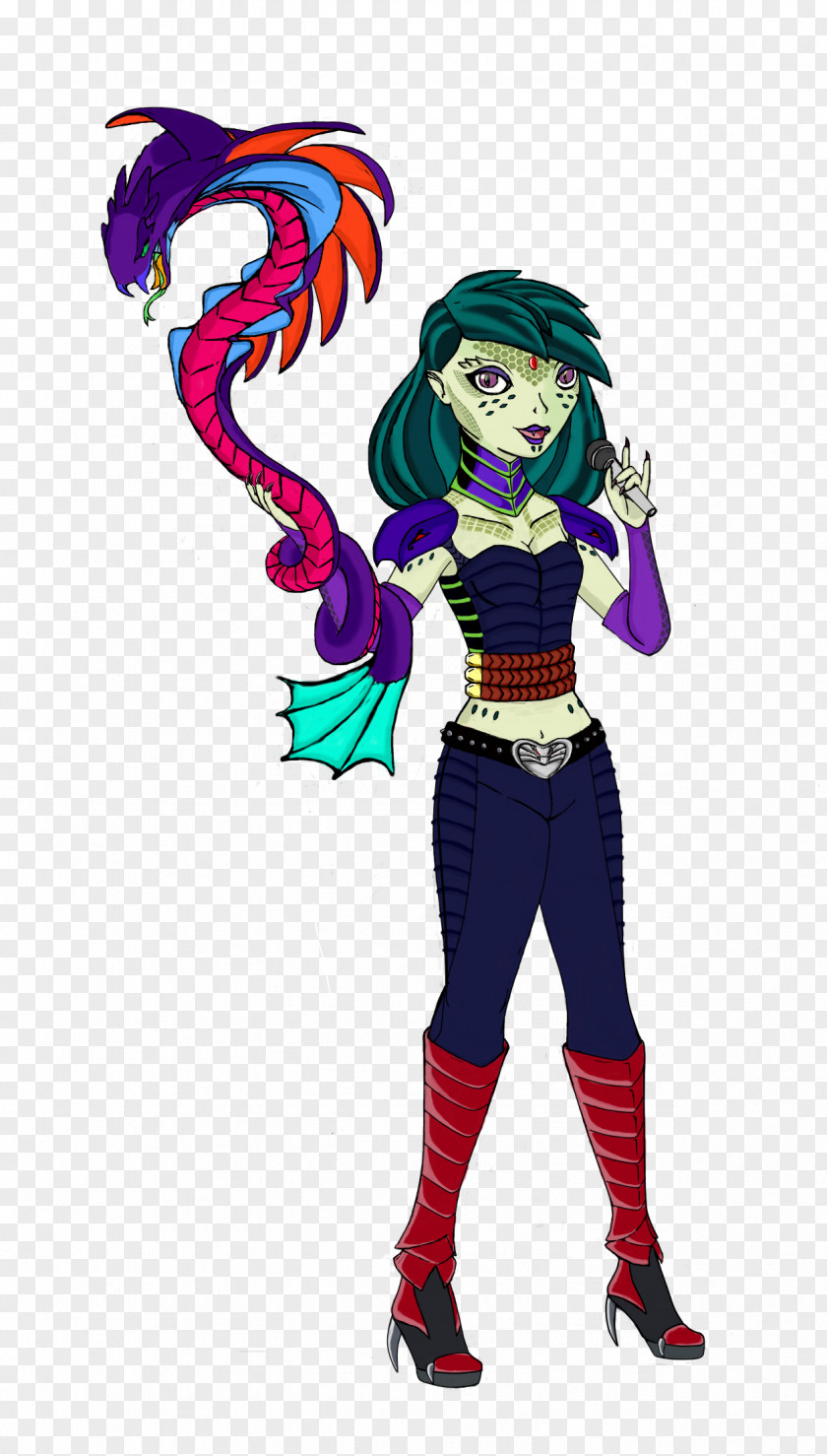 Jem Girls Costume Design Legendary Creature Supervillain PNG