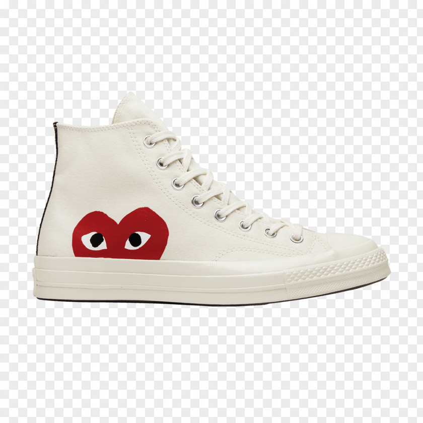 Off White Brand Sneakers Chuck Taylor All-Stars Comme Des Garcons Converse 70s X Play Cdg Trainers Mens High-top Garçons PNG