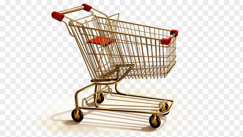 Beautifully Supermarket Shopping Cart Online PNG