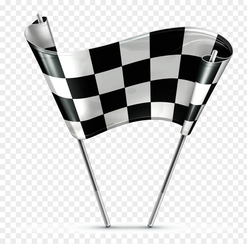 Checkered Flag End Check Clip Art PNG