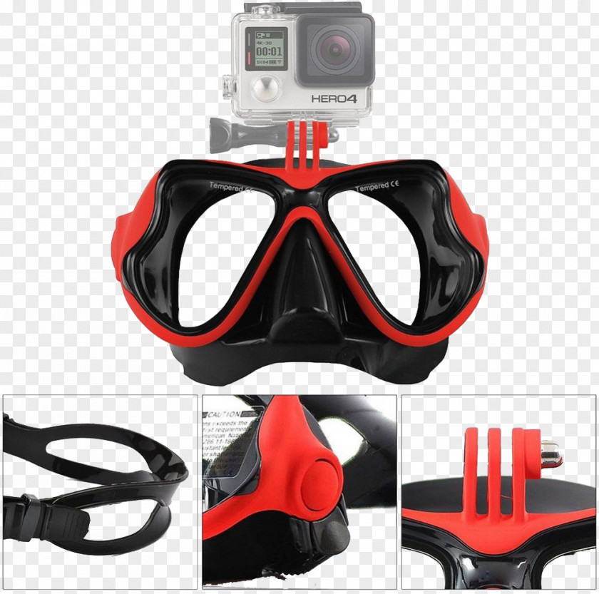 GoPro Diving & Snorkeling Masks Underwater Aeratore Scuba PNG
