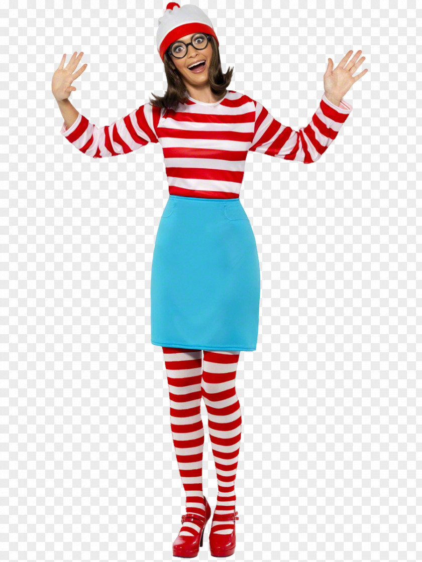 Hat Where's Wally? Costume Party Top PNG