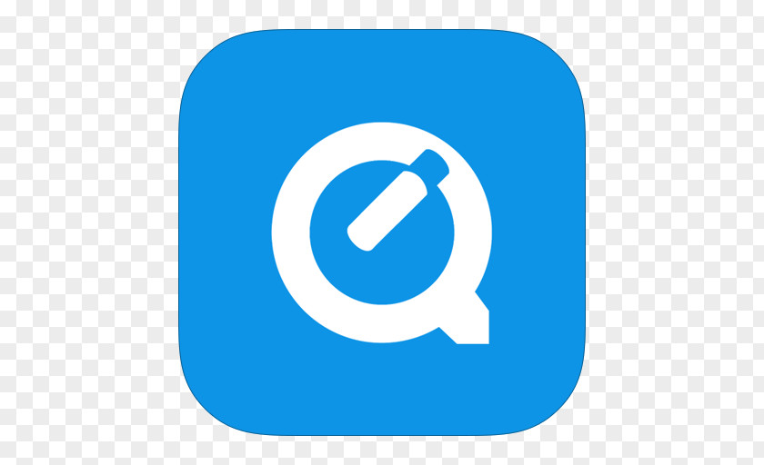 MetroUI Apps QuickTime Blue Area Text Clip Art PNG
