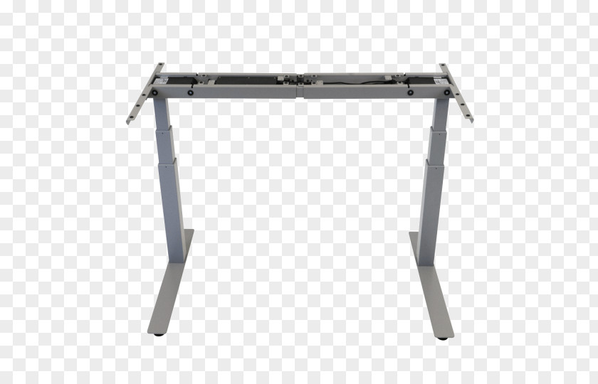 Vigor Standing Desk Caster Computer Table PNG