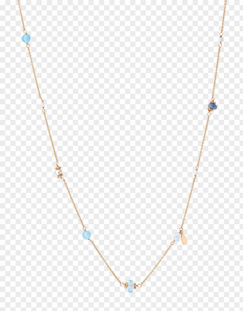 Necklace Body Jewellery Turquoise Chain PNG