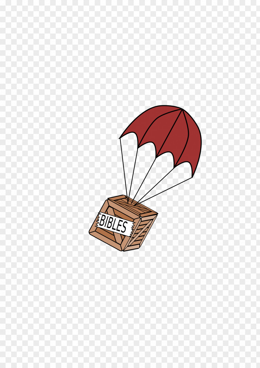 Parachute Crate Clip Art PNG