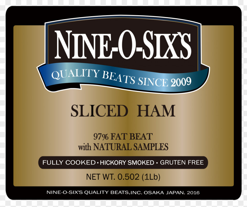 Sliced ​​ham Nine O Six Ham Nine-O-Six's Pizza Intro 2 PNG