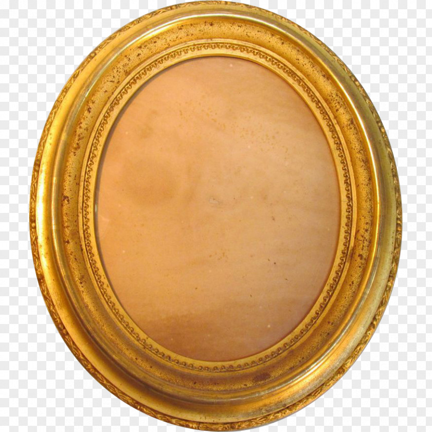 Victorian Era Ruby Lane Picture Frames Oval PNG