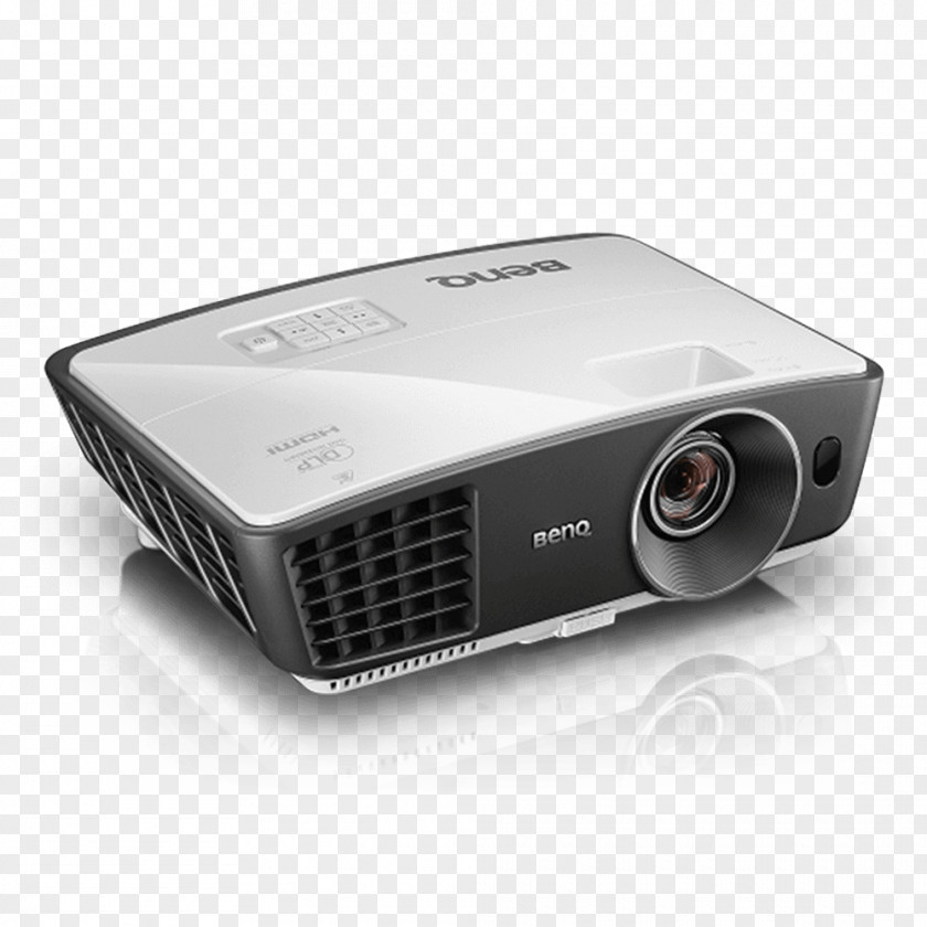 2500 ANSI Lumens Digital Light Processing Home Theater SystemsProjector Multimedia Projectors BenQ W750 1280 X 720 DLP Projector PNG