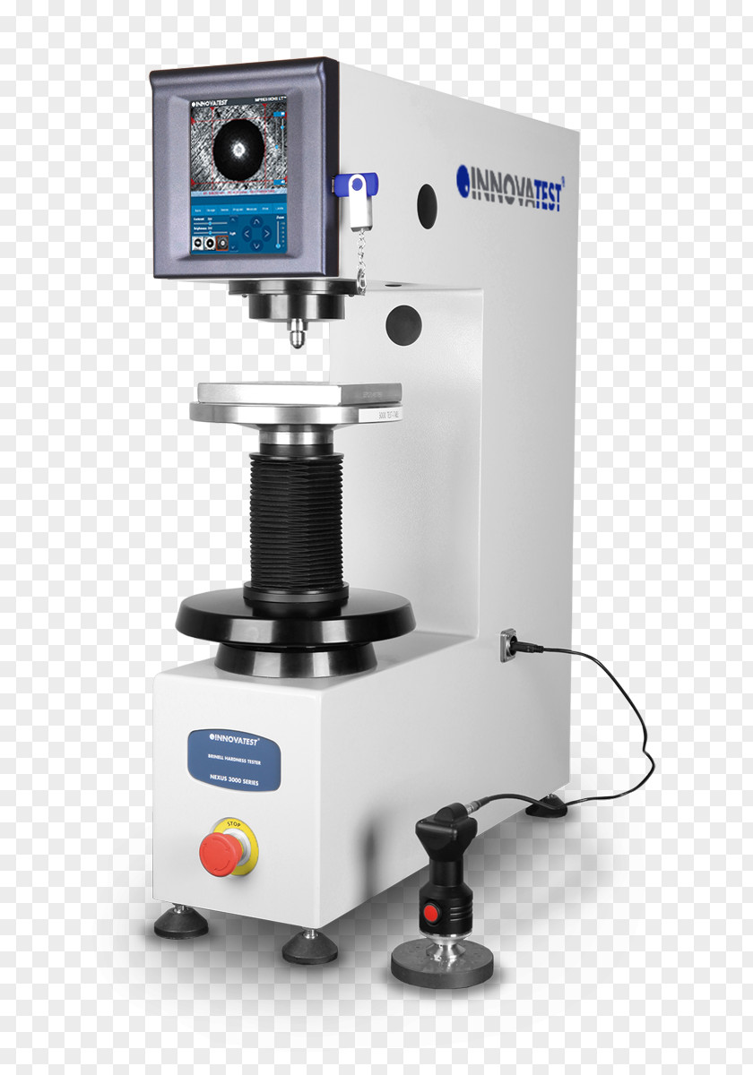 Brinell Scale Hardness Rockwell Force Durómetro PNG