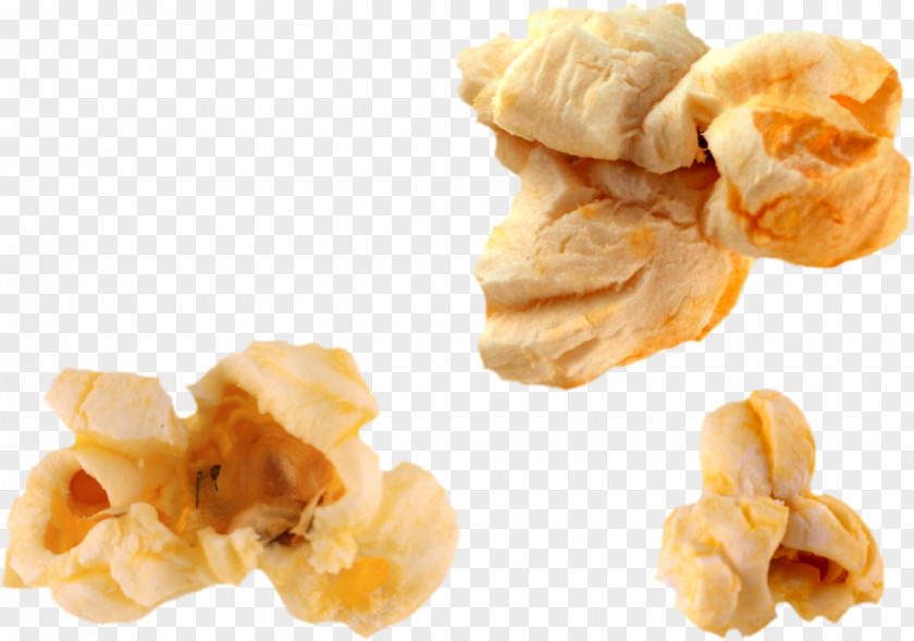 Floating Popcorn Junk Food PNG