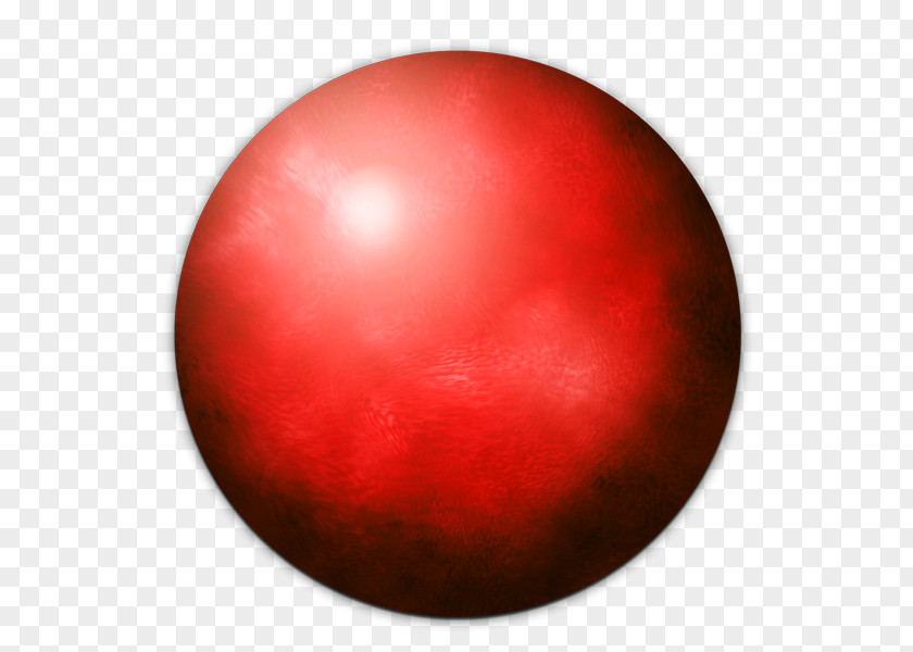 Orb Sphere Red PNG