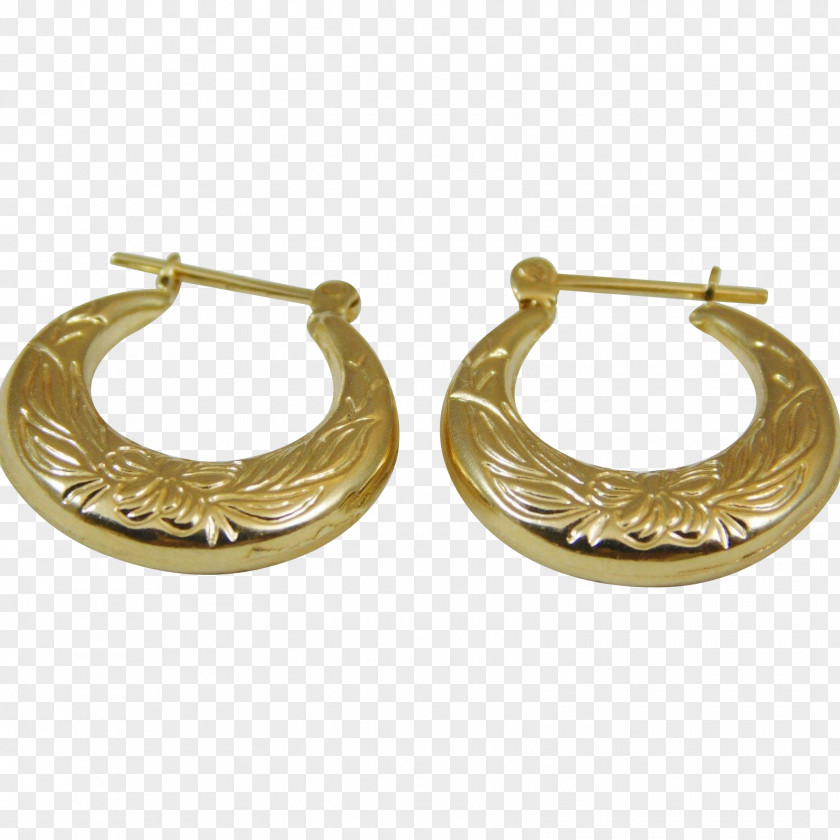 Silver Earring Colored Gold Body Jewellery PNG