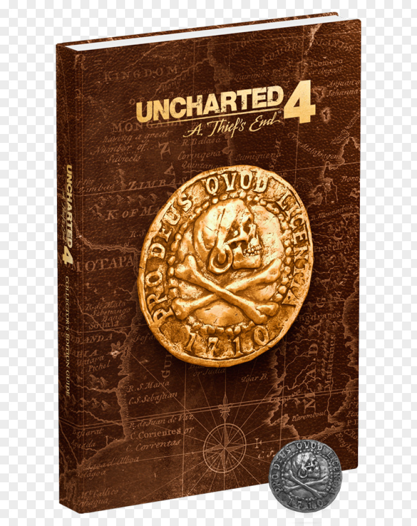 Uncharted 4: A Thief's End Strategy Guide PlayStation 4 Nathan Drake 3: Drake's Deception PNG
