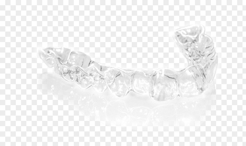 Clear Aligners Silver Body Jewellery Jaw PNG