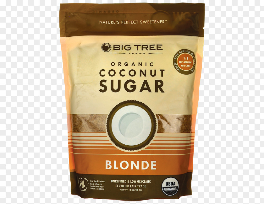 Coconut Sugar Organic Food Macaroon Substitute Tree Farm PNG