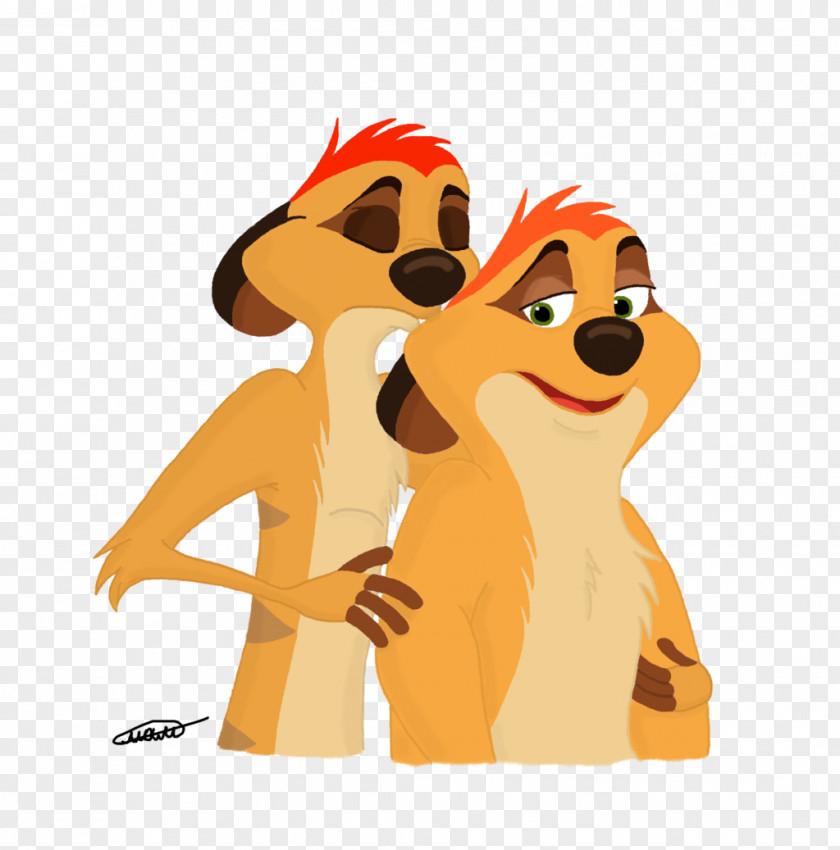 Dog Meerkat Timon And Pumbaa Drawing PNG
