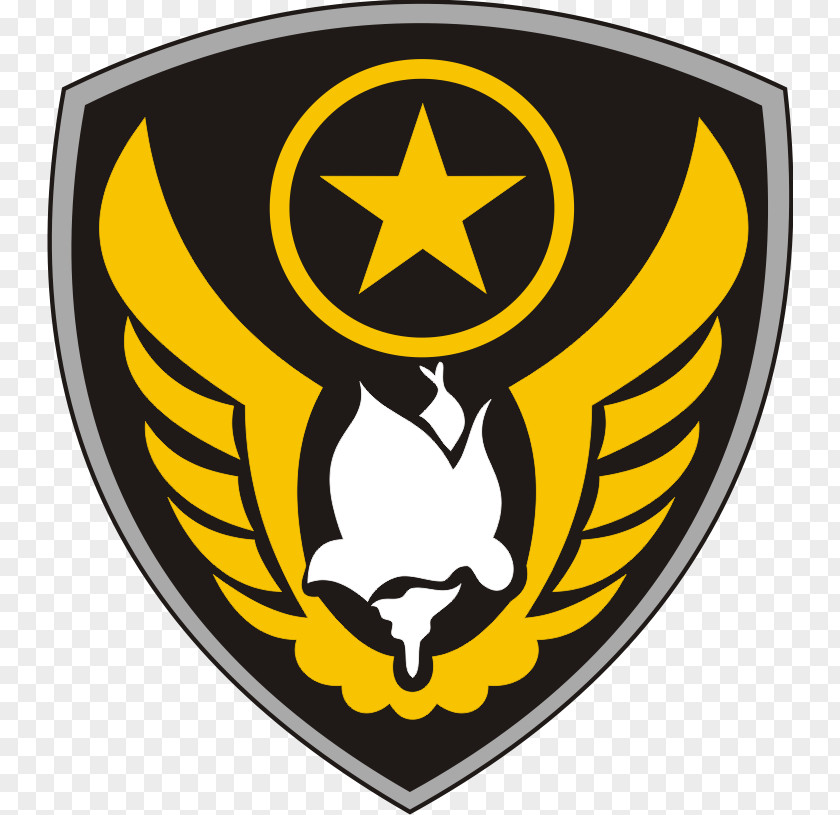 Logo Indonesian Air Force Doctrine, Education And Training Command National Armed Forces PNG