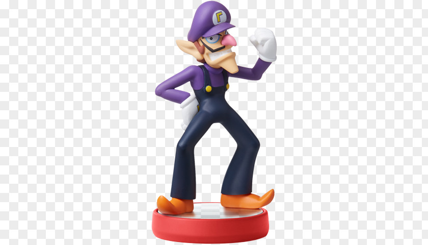 Nintendo Wii U Switch Mario Party Star Rush Amiibo Waluigi PNG