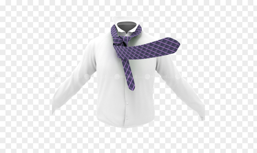 Purple Scarf Neck PNG