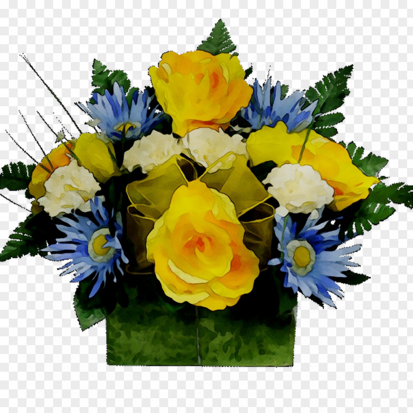 Rose Yellow Flower Bouquet Floral Design PNG