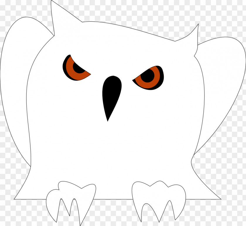 Disappointed Cliparts Owl Line Art Cartoon Clip PNG