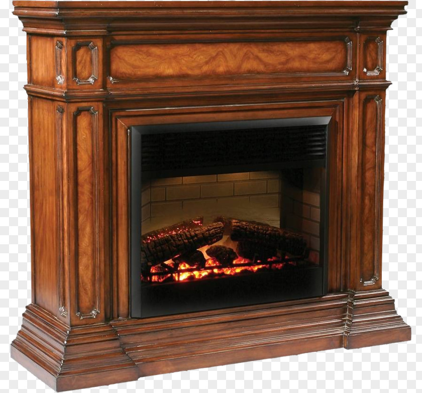 Fireplace Electric Insert Mantel Heating PNG