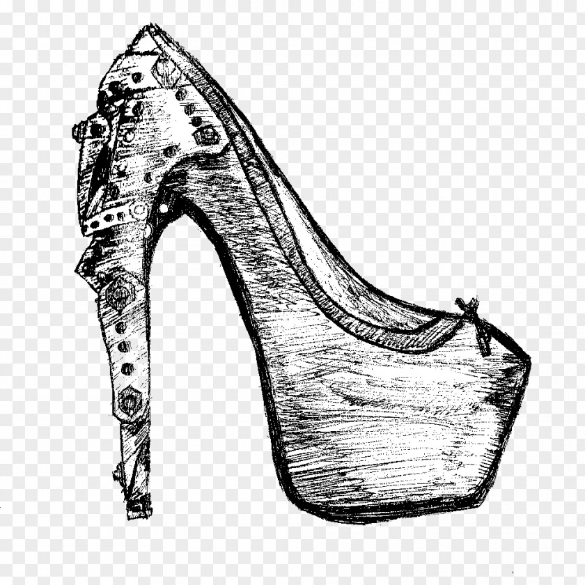 Heels High-heeled Shoe Footwear Drawing Sneakers PNG