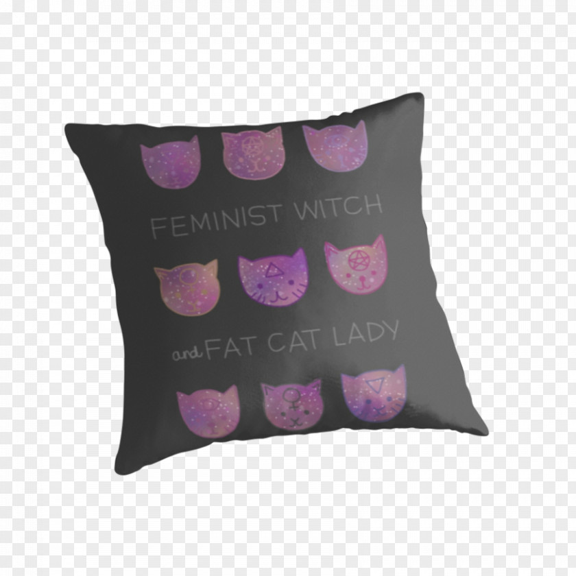 Obesity Contrast Throw Pillows Cushion Bed Cots PNG