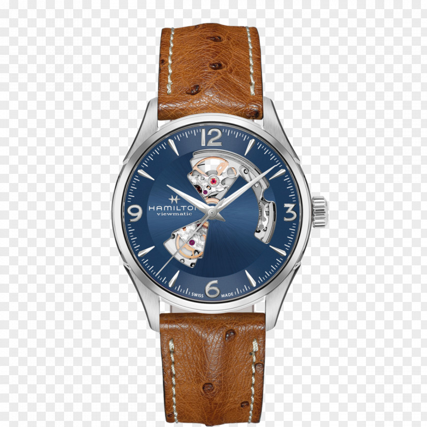 Ostrich Material Hamilton Watch Company Automatic Strap Leather PNG