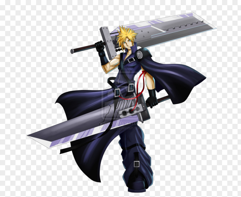 Sword Cloud Strife Final Fantasy VII XIII-2 Kadaj Dissidia PNG