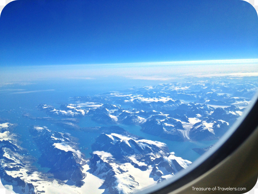 Aerial Photography 09738 Greenland Ice Sheet PNG